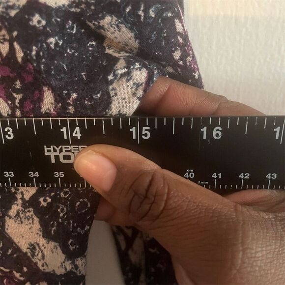 Free People Annabelle Tunic Dress Boho Floral Paisley Long Sleeve Mock Neck XS - Picture 7 of 8